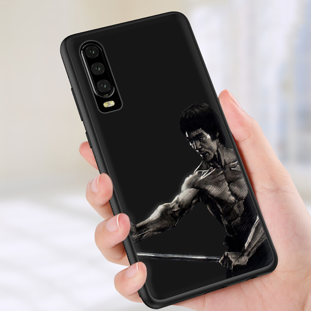 Ốp Điện Thoại Tpu Mềm Chống Rơi Hình Bruce Lee Cho Huawei P20 Lite 2018 P20 Lite P30 Lite P30 Pro P30