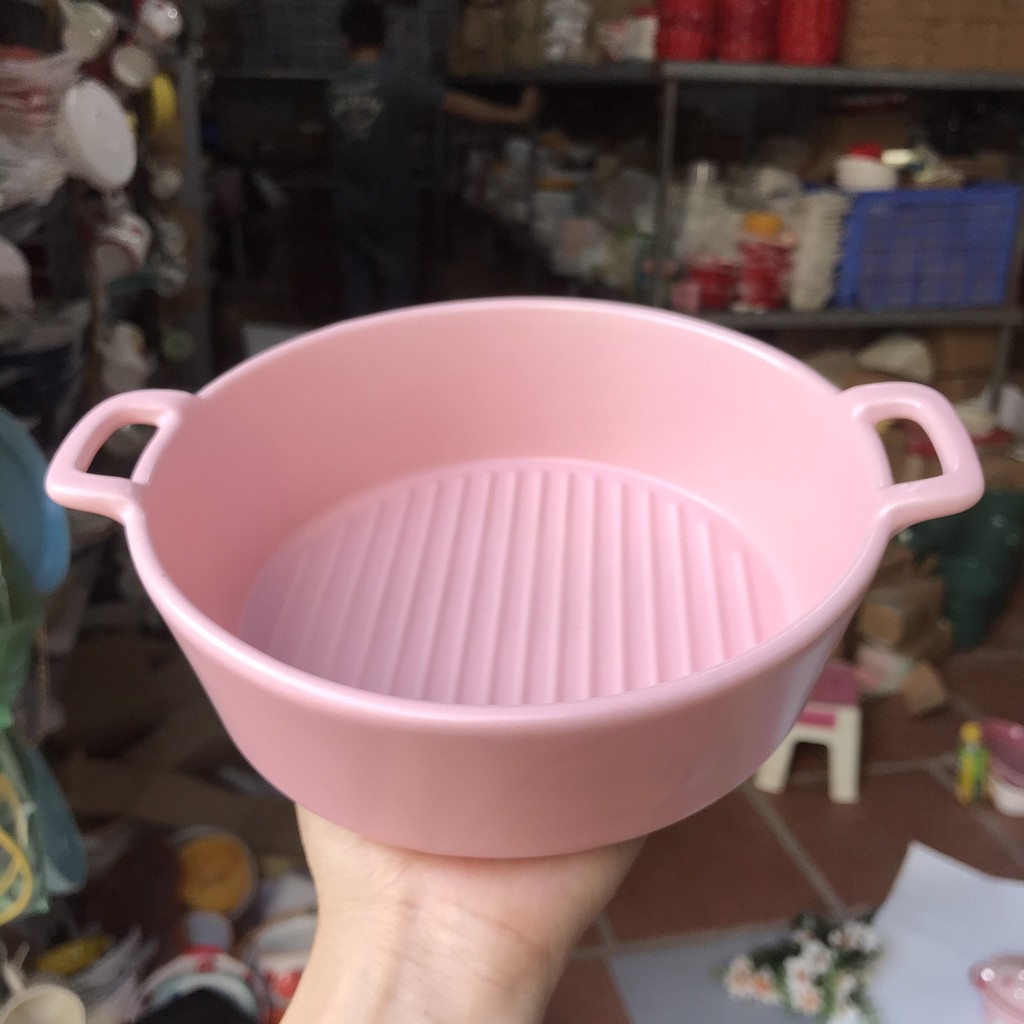 Chén Dĩa Dễ Thương Đĩa Sứ Set Bát Đĩa Decor Bát Ăn Cơm Chén Sứ Mầu Hồng Đẹp S15