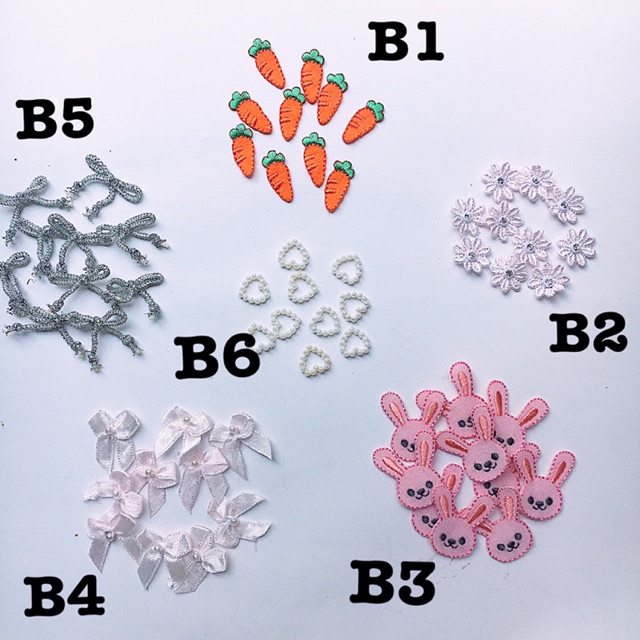 Sticker ủi . Nơ trang trí