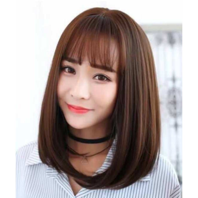 [tặng lưới]TÓC GIẢ NGUYÊN ĐẦU NGẮN 40cm [KÈM ẢNH THẬT]