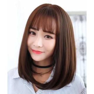 [tặng lưới]TÓC GIẢ NGUYÊN ĐẦU NGẮN 40cm [KÈM ẢNH THẬT]