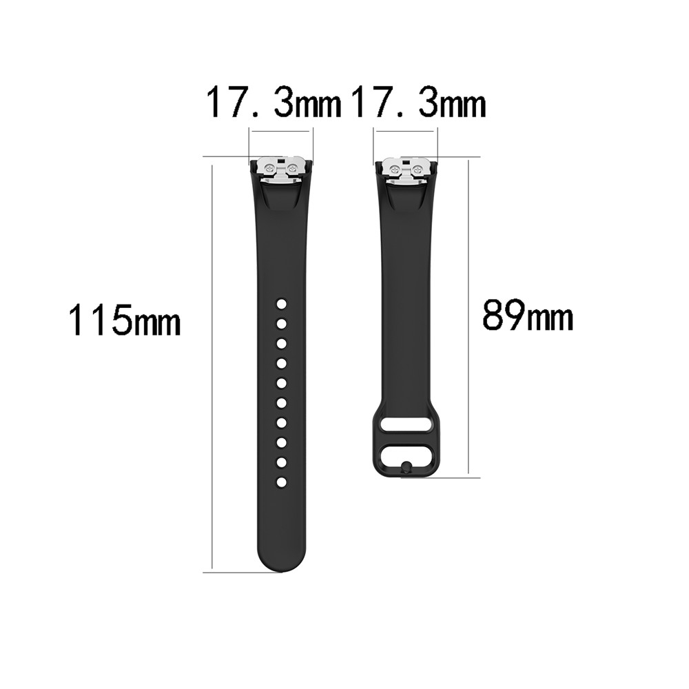 Dây đeo thay thế bằng silicon phong cách thể thao thoải mái cho Samsung Galaxy Fit SM-R370