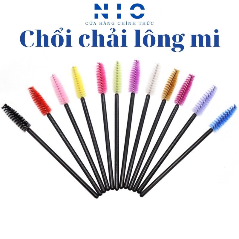 Chổi chải lông mi (  túi 50 cây )