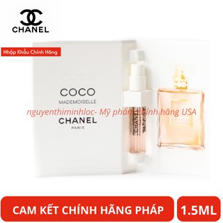 Vial nước hoa coco mademoiselle edp 1.5ml