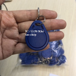 ( Đọc và sao chép) Thẻ từ dạng móc khóa RFID 13.56Mhz