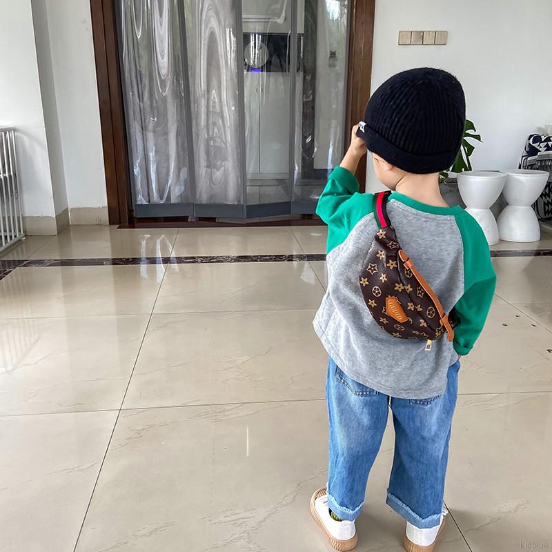 Túi đeo chéo ngực phong cách Hàn Quốc thời trang dành cho trẻ em