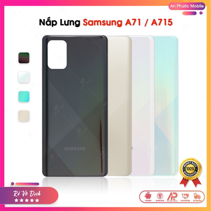 Nắp Lưng Samsung A71 / A715 - Mặt Lưng Điện Thoại Samsung Galaxy Zin chính hãng