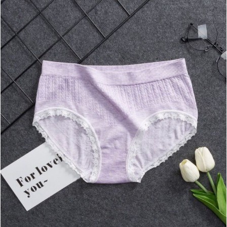 Set 3 Quần Lót Nữ Cotton Mu.i Kháng Khuẩn Xuất Nhật Loại 1 LOTNU05