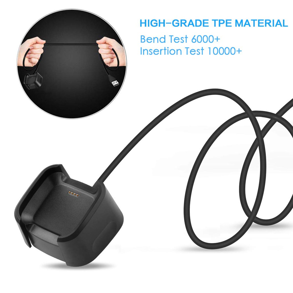 Dock Sạc Fitbit Versa 2 (không dùng cho Versa | Versa Lite) sạc đồng hồ thông minh Fitbit