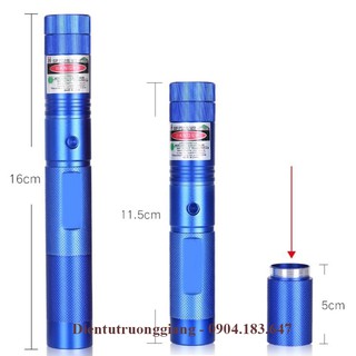 Đèn laser 303 - Vỏ Xanh