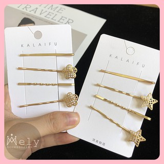 SET 4 KEP TĂM VÀNG ĐỒNG