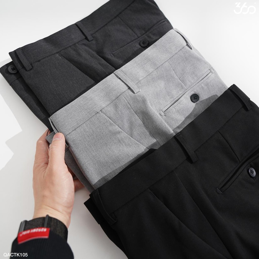 Quần âu nam cao cấp 360 BOUTIQUE - QACTK105 | BigBuy360 - bigbuy360.vn