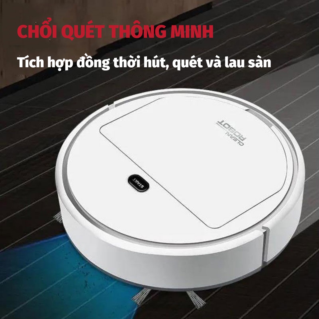 Máy Hút Bụi Mini - Robot Hút Bụi Làm Sạch Rác Thông Minh NOBITA OFFICIAL