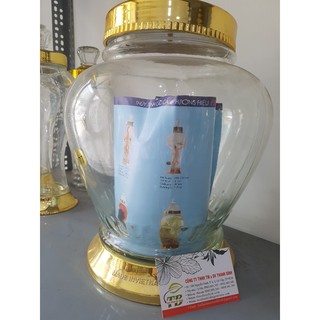 Bình thủy tinh VN - Ngâm rượu 7.7L