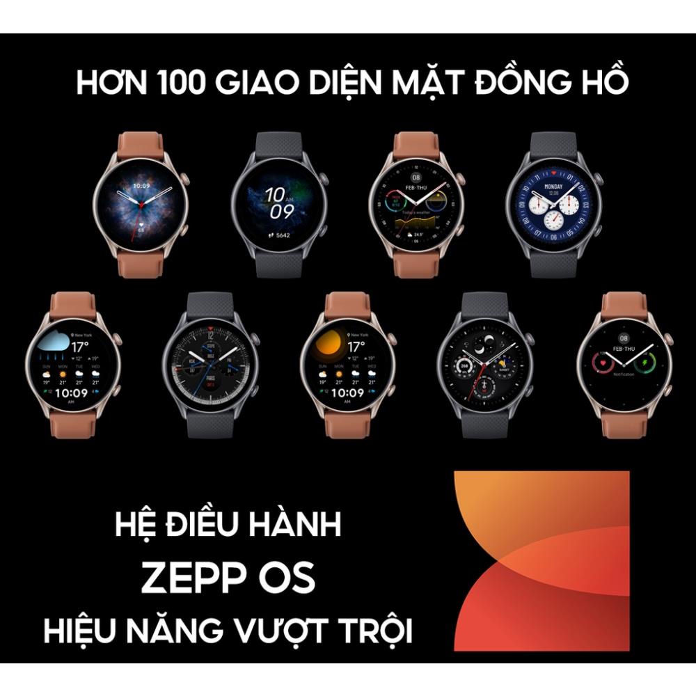 Đồng Hồ Thông Minh Cao Cấp Amazfit GTR 3 PRO - Tiếng Việt - BH 12 Tháng