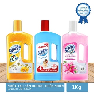 Nước Lau Sàn SunLight Diệt Khuẩn Tinh Dầu 1kg