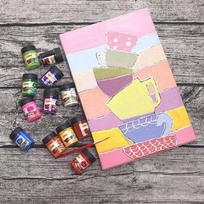 Màu nước 12 màu Thiên Long wac05