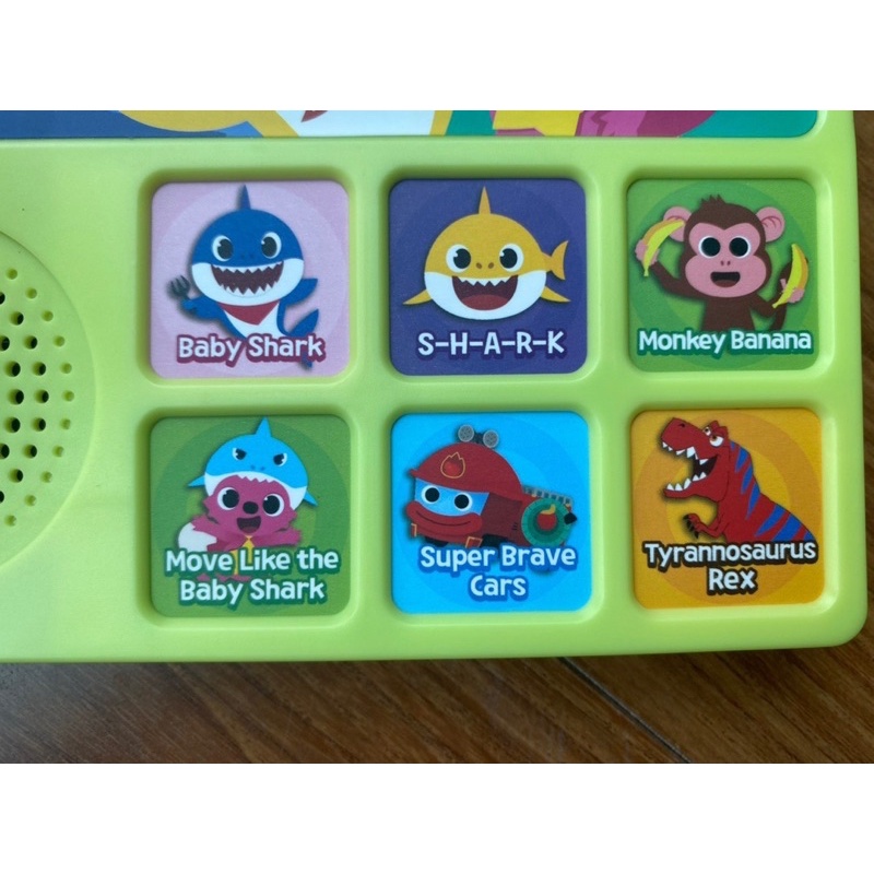 (Phiên bản mới)Sách nhạc Baby Shark Pinkfong mini sound pad-Sách âm thanh cho bé từ sơ sinh đến 4y