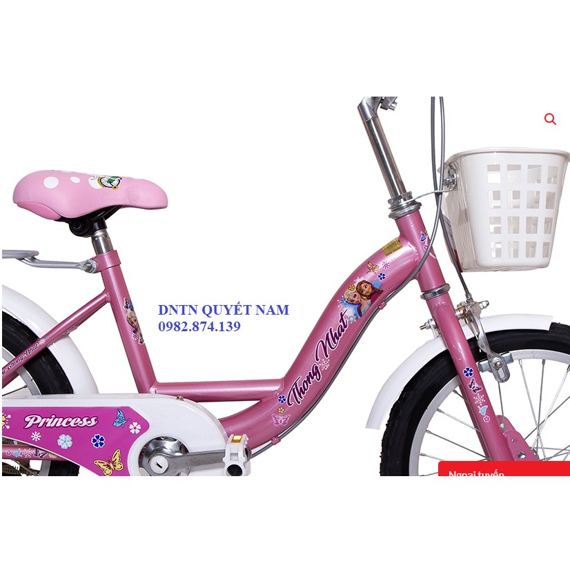 Xe đạp Thống Nhất Nữ  Neo 20-03 (Dành cho bé gái từ 5 - 10 tuổi)