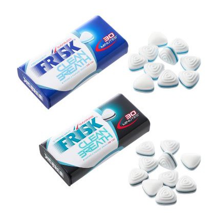 Kẹo ngậm bạc hà thơm miệng Frisk Clean Breath Nhật Bản hộp 50 viên/Hàng nội địa Nhật