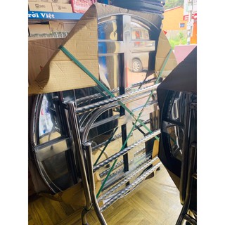 Bàn tròn inox 1m2 (Hàng chất lượng)