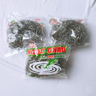 Bùi Nhùi Kẽm - Cước Inox Không Rỉ Ngọc Châu rửa chén chà nồi