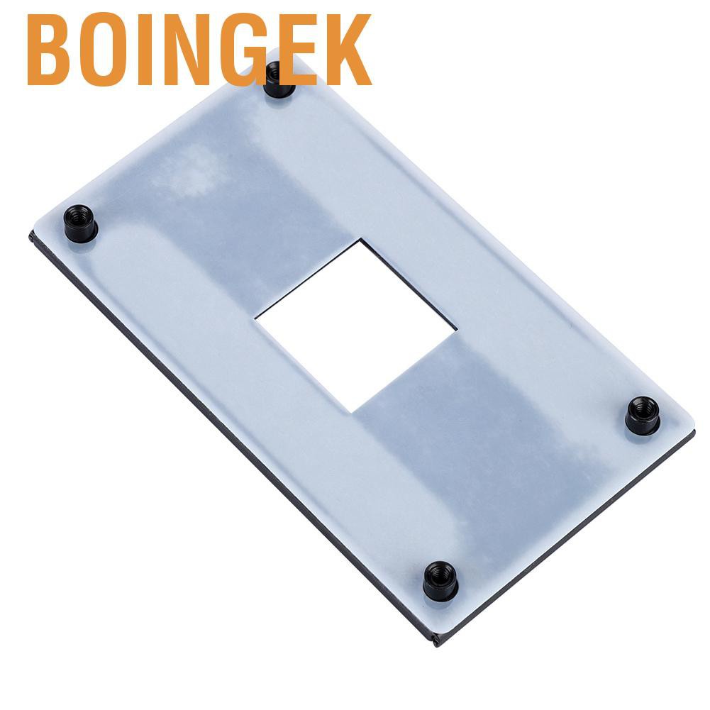 Boingek CPU Heatsink Bracket Backplane Backplate Iron Plate for Intel AMD/AM2/3/2+/3+ JS