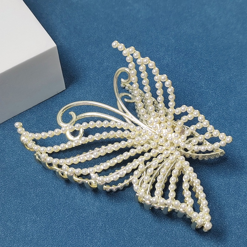 Kẹp Tóc Hình Bướm Sang Trọng Bằng Hợp Kim Cho Nữ