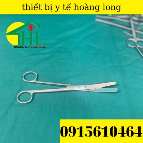 KÉO CẮT THUỐC,KÉO CONG 2 ĐẦU TÙ 20 CM- KÉO Y TẾ