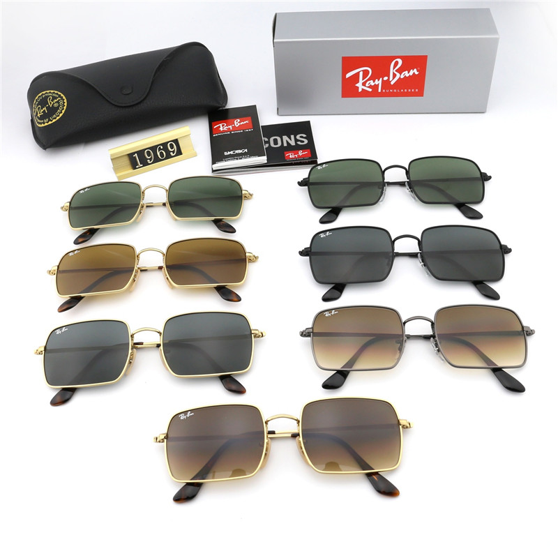 Wayfarer Ray-Ban_ chính hãng Kính râm 2021 Thời trang Hàn Quốc mới Kính râm nam nữ một mảnh Cặp đôi hợp thời trang Du lịch ngoài trời Kính râm lái xes