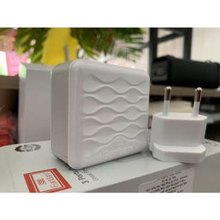 [Chính Hãng]CỦ SẠC NHANH 3.4A 2 CỔNG USB + 1 CỔNG TYPEC EARLDOM ES- EU23