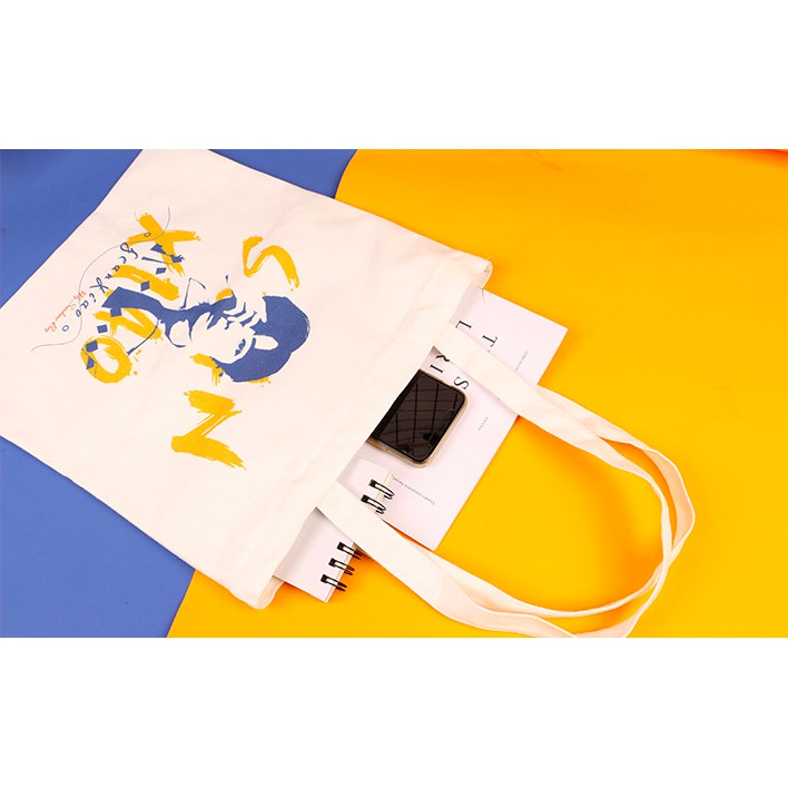 Combo túi vải, lomo card, móc khoá Vương Nhất Bác - Tiêu Chiến | BigBuy360 - bigbuy360.vn