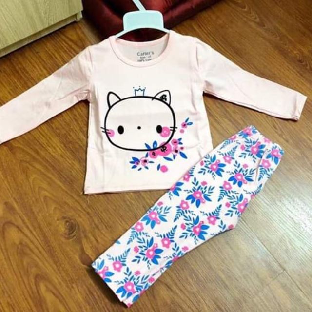 Bộ cotton thu đông cho bé từ 10_20kg