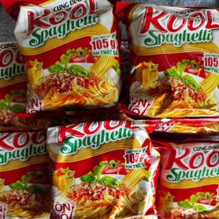 Combo 10 gói mì trộn Cung đình Kool Spagheti gói 105g