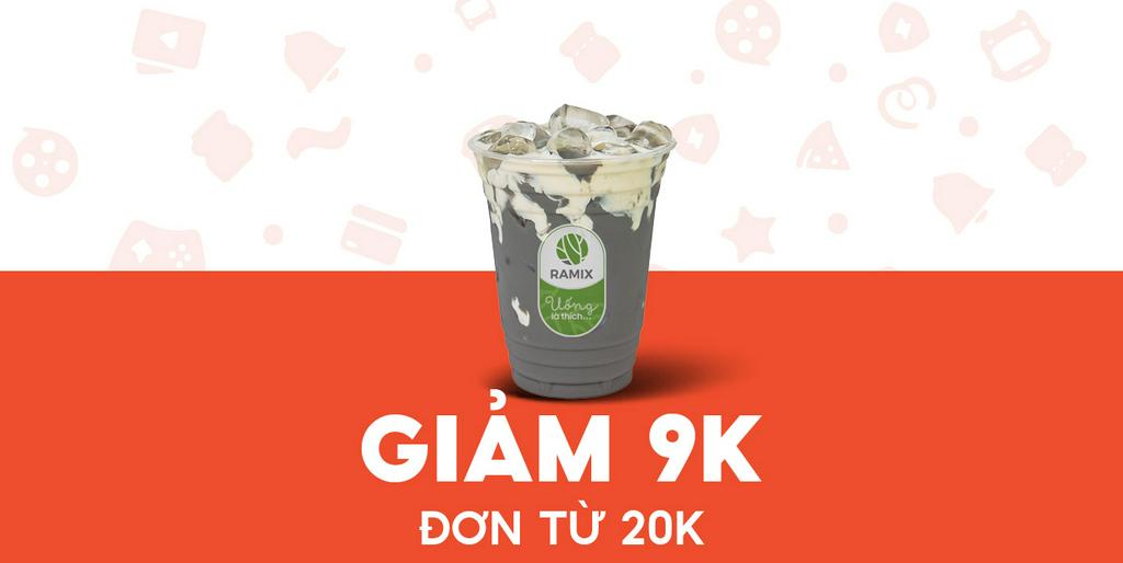 - Tiệm Rau Má RAMIX - Giảm 9K Sữa mè đen truyền thống