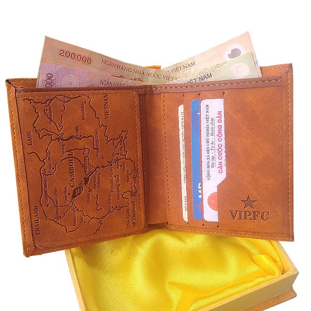 Ví nam, bóp da nam cao cấp hình đại bàng mạnh mẽ - nam tính.