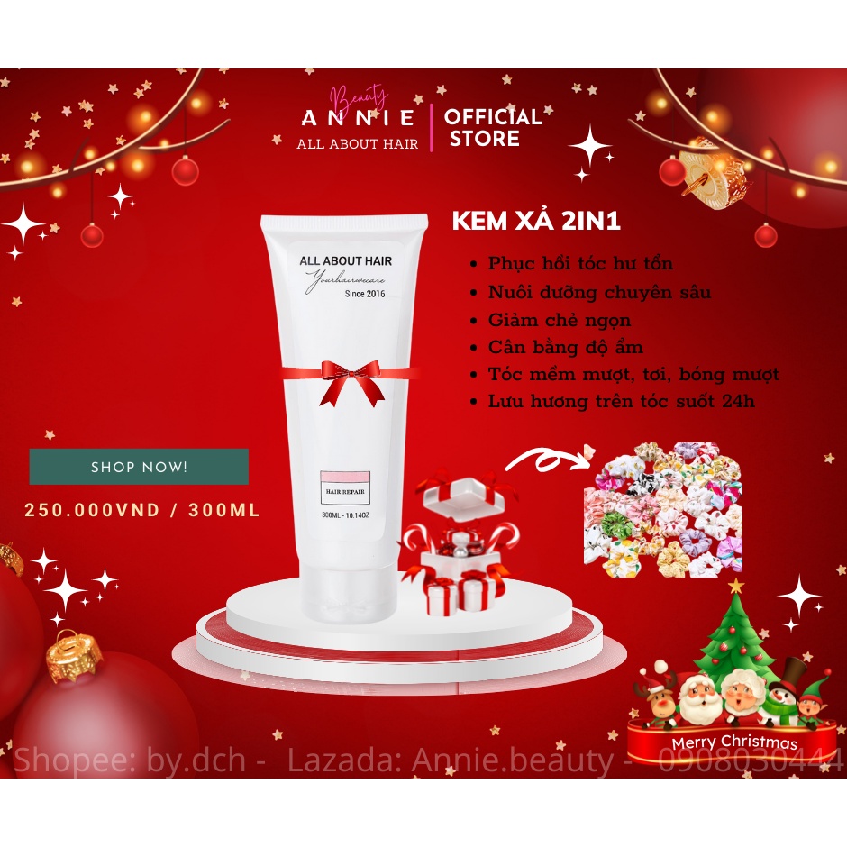 KEM Ủ-XẢ ALL ABOUT HAIR / Phục hồi hư tổn /🎁 Quà tặng đi kèm