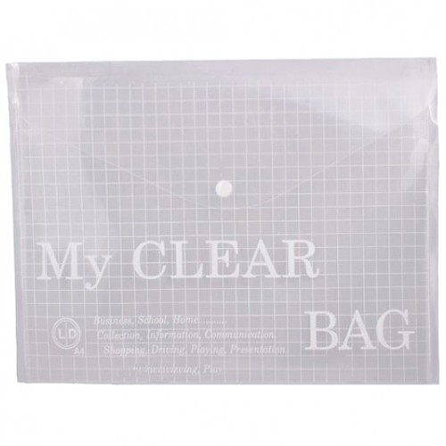 Bìa Nút A4/F4 My Clear- Bìa Sơ Mi L1-Bìa nhựa đựng hồ sơ