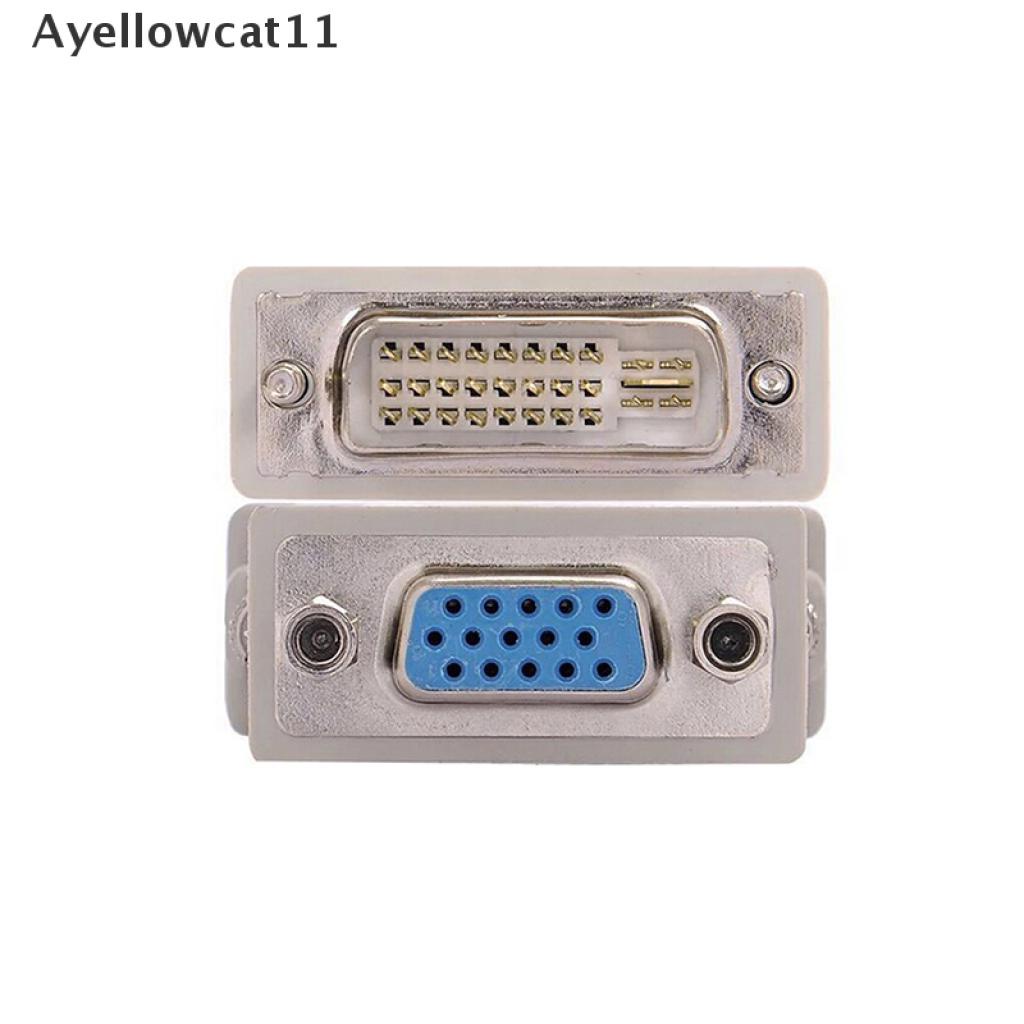 Đầu Chuyển Đổi 15 Pin Vga Sang 24 + 1 Pin Dvi-D Cho Pc Laptop