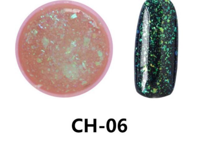 Gel nhũ khổng tước