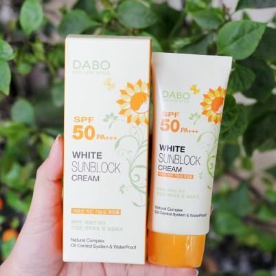 Kem Chống Nắng DABO White Sunblock Cream SPF50 PA+++