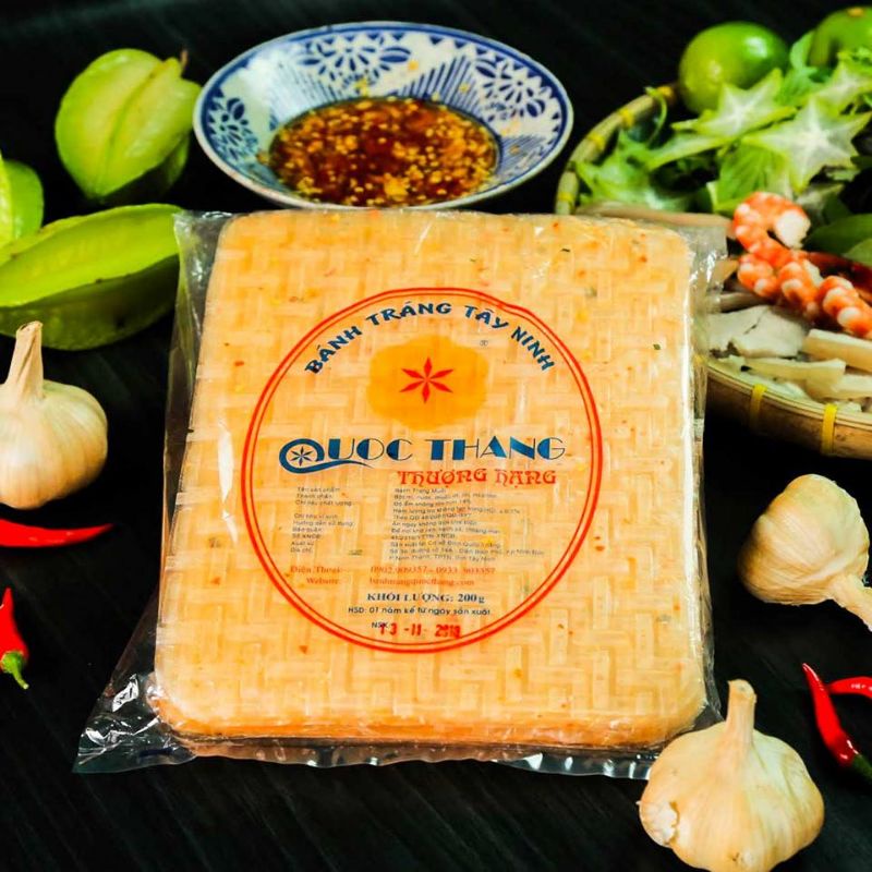 [500G]- Bánh Tráng Ớt Trọng Nghĩa