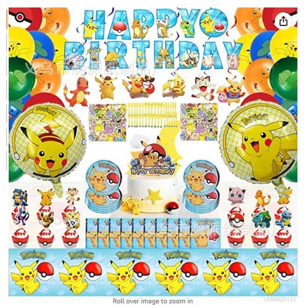 Mới Khăn Trải Bàn Chủ Đề Pokemon