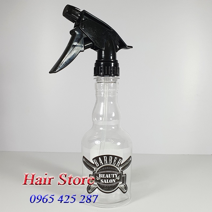 Bình Xịt Nước Cắt Tóc Barber 300ml