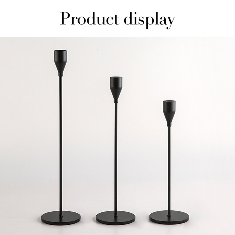 Bộ Giá Đỡ 3 Cột Bằng Kim Loại Sang Trọng Trang Trí Bàn Làm Việc / Tiệc Cưới / Nhà Cửa