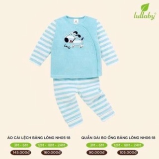 Bộ cài lệch băng lông bé trai/gái VNT23