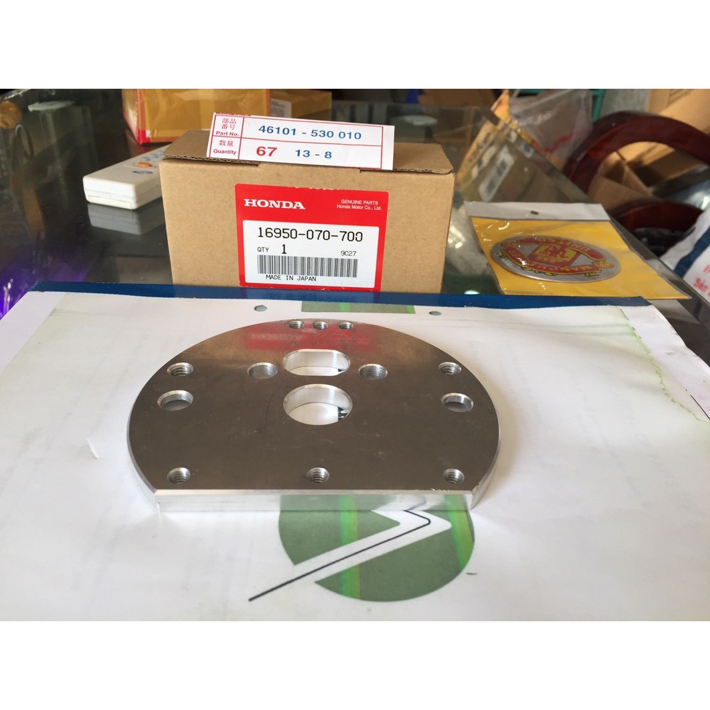 Pát tròn  + gù  độ chế cho cub gắn ghiđông trần