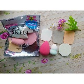 Mút trang điểm sponge make up - bịch 6 miêng