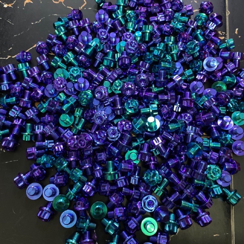 Ốc Chân Gương Titan GR5 Salaya Xịn Đẹp