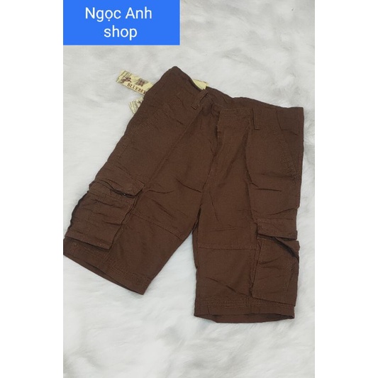 Quần kaki lửng túi hộp cho nam